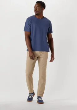 beige selected homme chino slh175-slim miles structure dyed pant