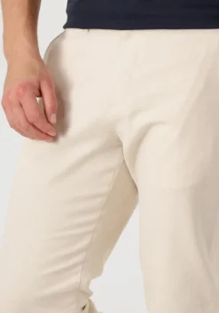 beige selected homme chino slh175-slim miles structure dyed pant