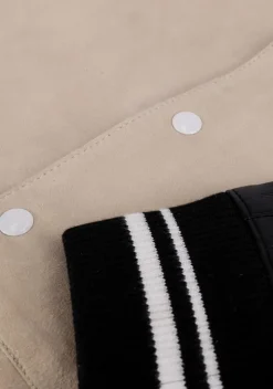 beige selected homme jack slhaero bomber suede jkt ex