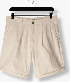 beige selected homme korte broek slhregular-ron sun shorts