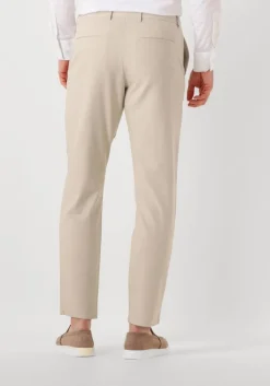beige selected homme pantalon slh175-slim robert flex pants noos