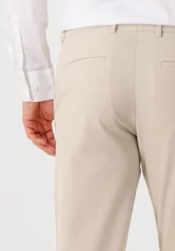 beige selected homme pantalon slh175-slim robert flex pants noos