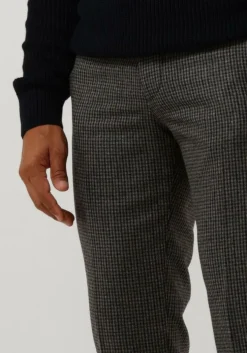 beige selected homme pantalon slhstraight-william wool dn 196 pants w