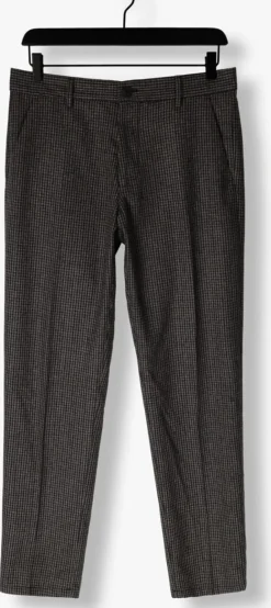 beige selected homme pantalon slhstraight-william wool dn 196 pants w