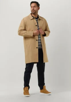 beige selected homme regenjas slhdalton mac coat w