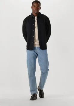 beige selected homme trui slhberg crew neck noos