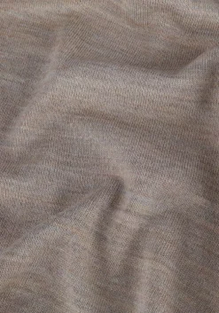 beige selected homme trui slhtown merino coolmax knit crew