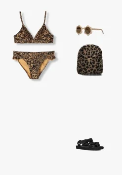 beige shiwi bikini's blake bikini set mixed animal