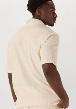 beige shiwi casual overhemd men ted short sleeve geo sun