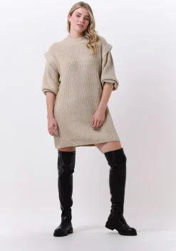 beige silvian heach mini jurk dress kodam