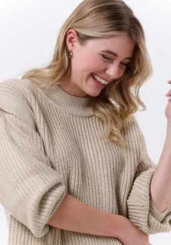 beige silvian heach mini jurk dress kodam