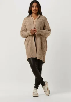 beige simple blouses leona wv-lyocel-22-3