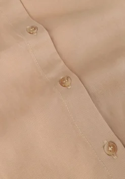 beige simple blouses leona wv-lyocel-22-3