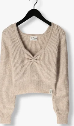 beige soeurs de provence top philine sweater