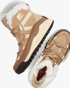 beige sorel snowboots ona rmx