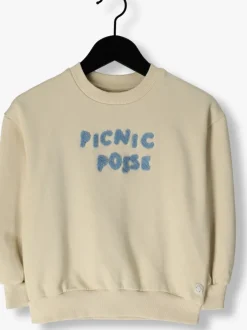 beige sproet & sprout sweater sweatshirt picnic posse