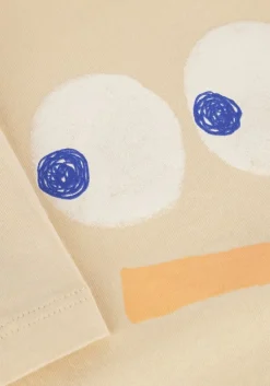 beige sproet & sprout t-shirt t-shirt smiley