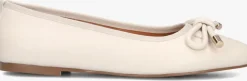 beige stefano lauran ballerina's ss36100