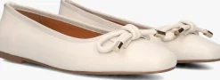 beige stefano lauran ballerina's ss36100