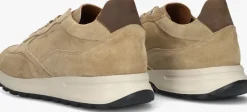 beige stefano lauran lage sneakers champ