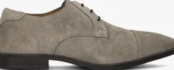 beige stefano lauran nette schoenen stefano lauran veter