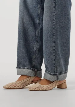 beige stefano lauran slingbacks d24059