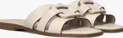 beige stefano lauran slippers 24152