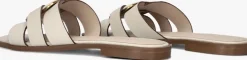beige stefano lauran slippers 24152