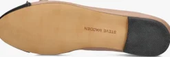beige steve madden ballerina's ellison