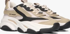 beige steve madden lage sneakers possession