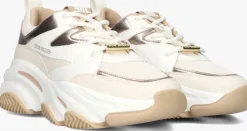 beige steve madden lage sneakers progressive