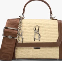 beige steve madden schoudertas blattuca