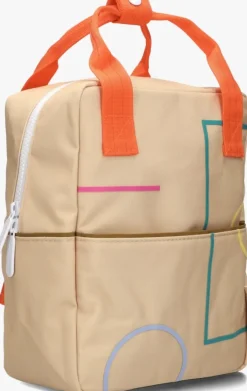 beige sticky lemon rugtas small backpack
