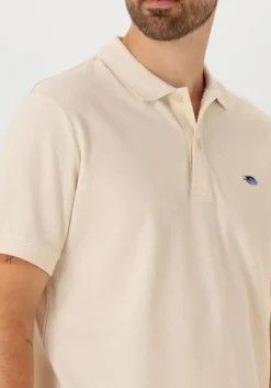 beige strøm clothing polo polo
