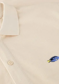 beige strøm clothing polo polo