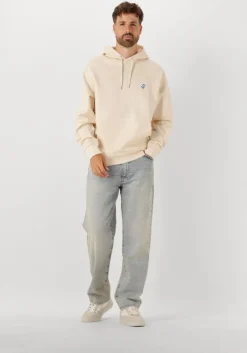 beige strøm clothing trui hoodies