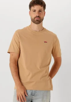 beige strøm clothing t-shirt t-shirt