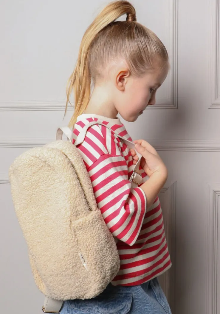 beige studio noos rugtas mini chunky backpack