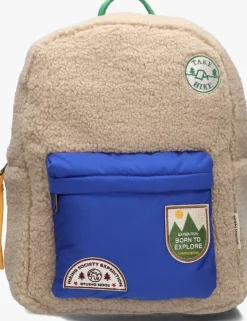 beige studio noos rugtas teddy midi backpack