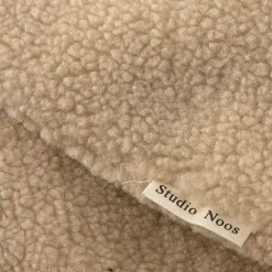 beige studio noos shopper teddy mom-bag