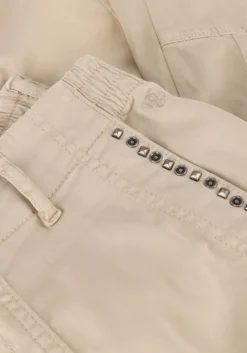 beige summum cargobroeken cargo pants soft stretch