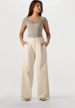beige summum pantalon trousers uni