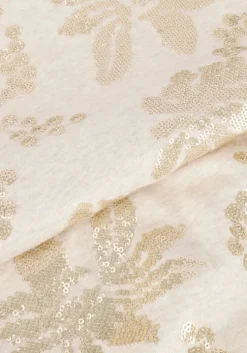 beige summum top sleeveless embellished sweatshirt