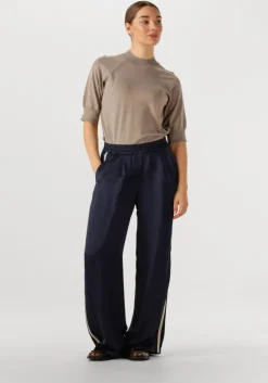 beige summum trui short sleeve sweater soft viscose polyamide knit