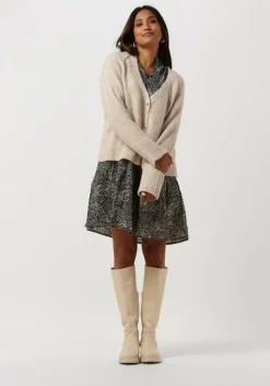 beige summum vest cardigan soft wool elastane knit