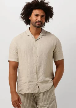 beige the goodpeople casual overhemd sun