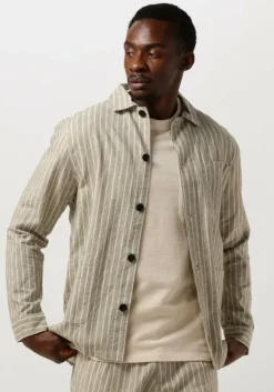 beige the goodpeople overshirt jelin