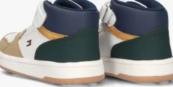 beige tommy hilfiger hoge sneakers 33633