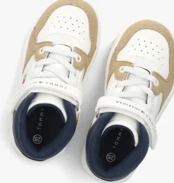 beige tommy hilfiger hoge sneakers 33633