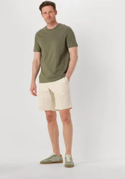 beige tommy hilfiger korte broek harlem short 1985